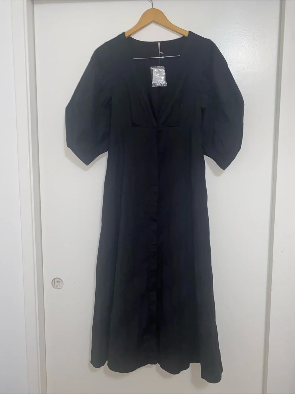Free People Lydia Maxi Dress In Black